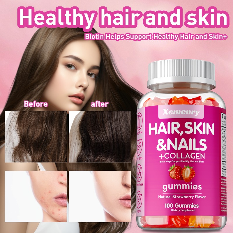 Hair Care Gummies - Saç, Cilt ve Tırnaklar İçin Jelibonlar